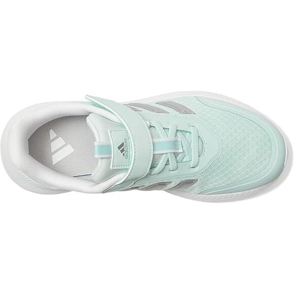 NWT Adidas Uni Kid X_PLR Path Elastic Lace ,Halo Mint/Silver Metallic/White-3 - Picture 6 of 7